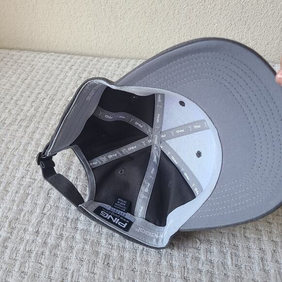 Ping Gray Baseball Cap with Logo One Size Fits Most - Picture 8 of 10